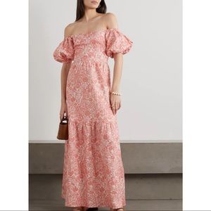 Peony -off the shoulder maxi dress- Size 2- NWT